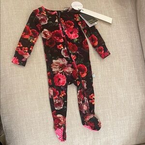Floral Kids One Piece Pajama Alice+Olivia